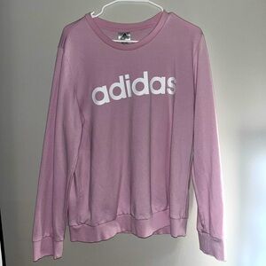 Womens Adidas Logo Crewneck